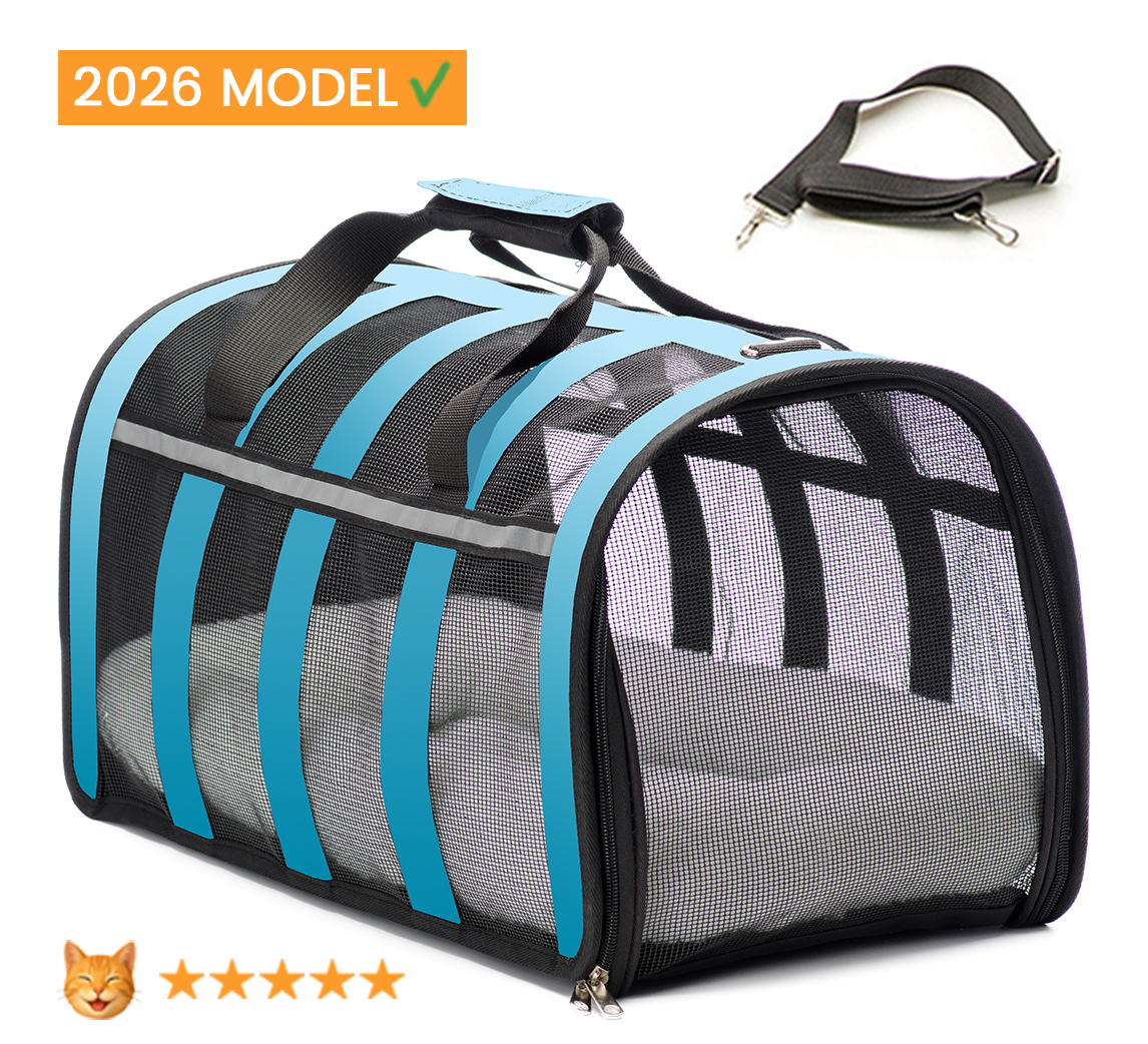 Opvouwbare Kattenreismand Blauw