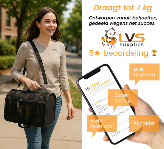 Opvouwbare Kattenreismand Blauw 10