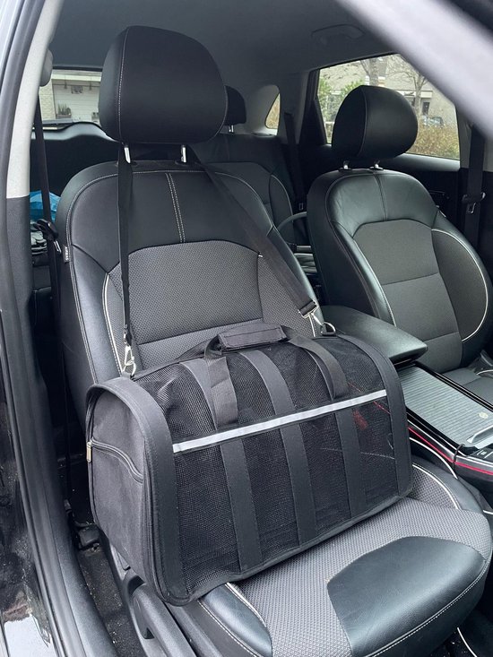 Opvouwbare Kattenreismand Zwart 11