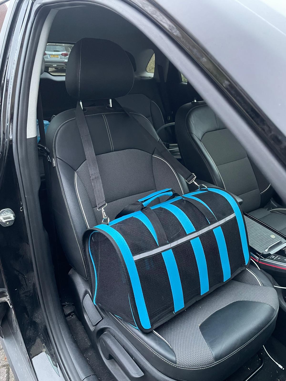 Opvouwbare Kattenreismand Blauw 11