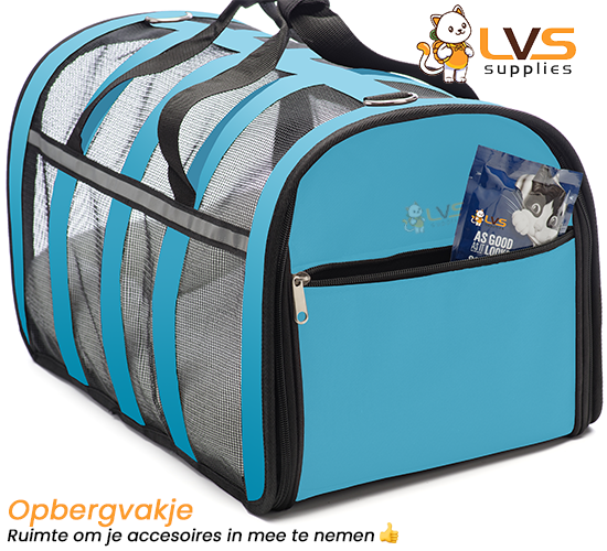 Opvouwbare Kattenreismand Blauw 5