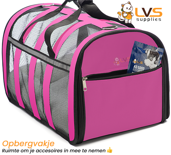 Opvouwbare Kattenreismand Roze 5