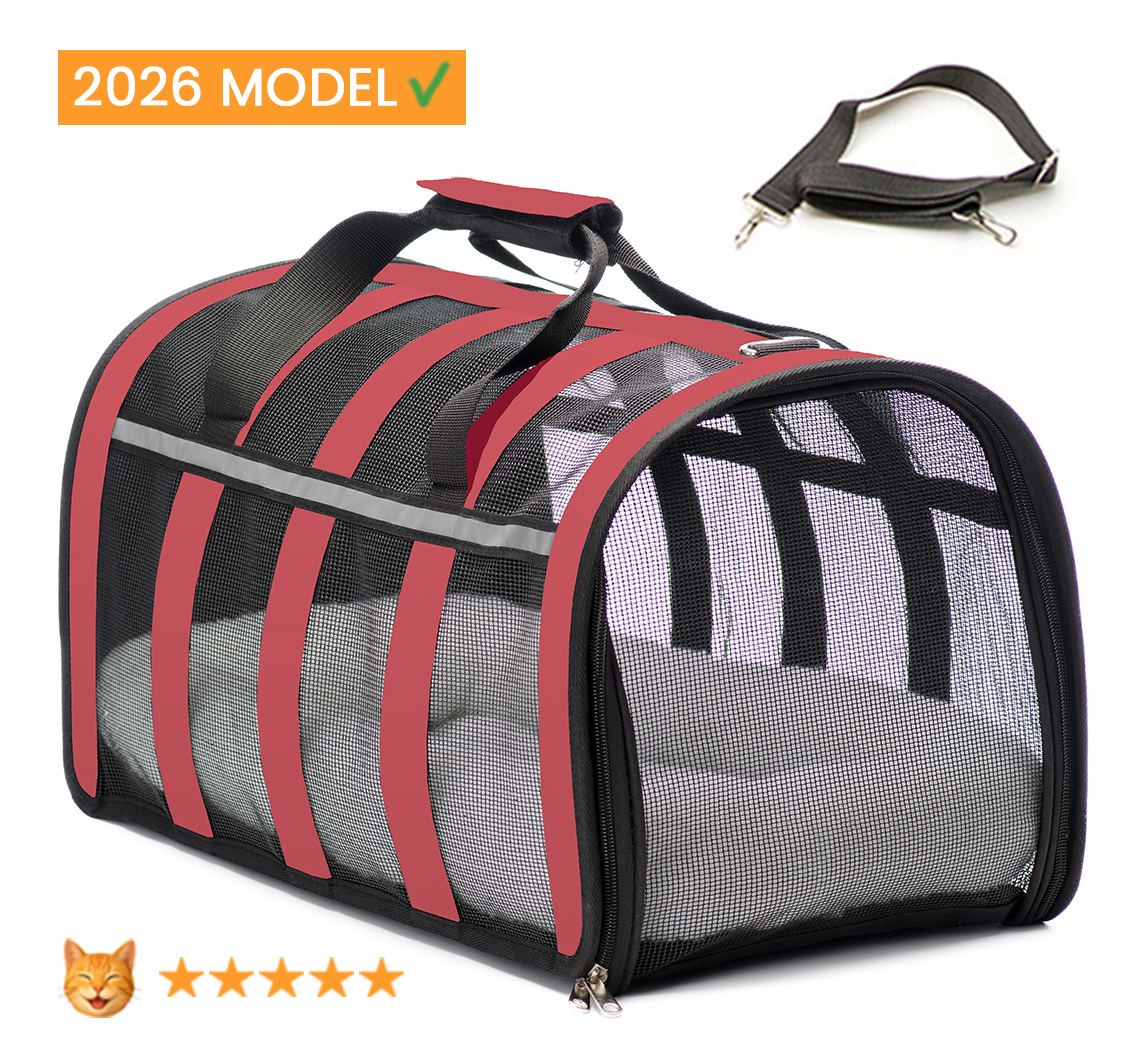 Opvouwbare Kattenreismand Rood