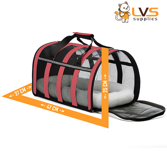 Opvouwbare Kattenreismand Rood 8