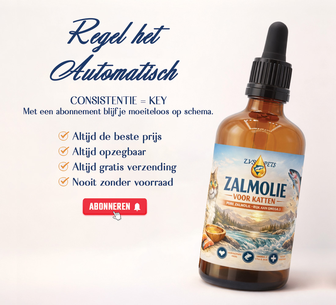 Premium Zalmolie voor katten - 100 ml