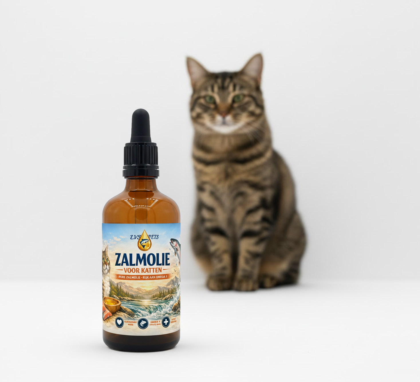 Premium Zalmolie voor katten - 100 ml 11